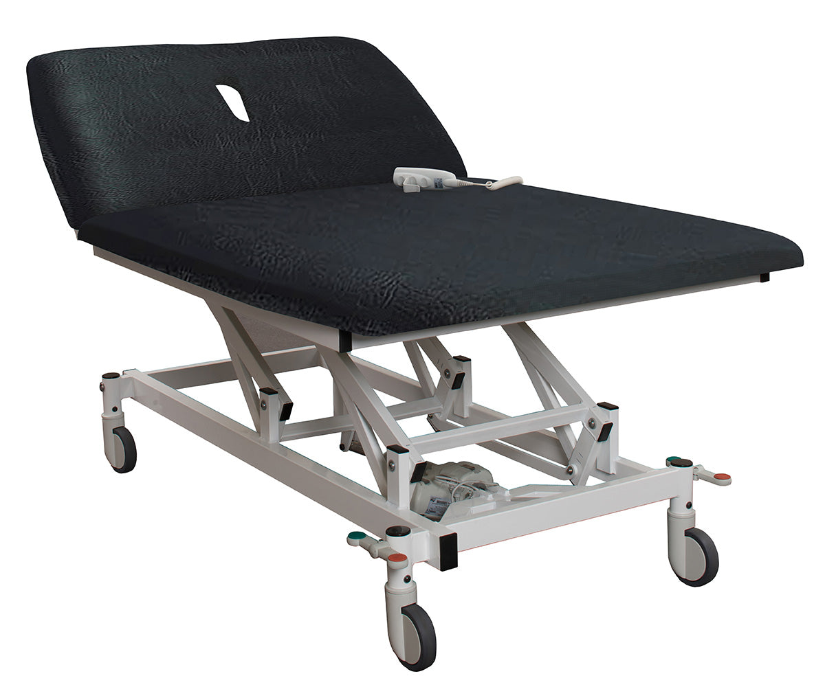 Doherty 2 Section Bariatric Plinth - Midnight Black